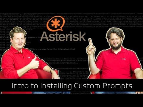 asterisk voice prompts